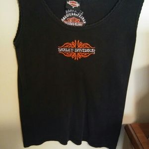 Traditional Harley Tank